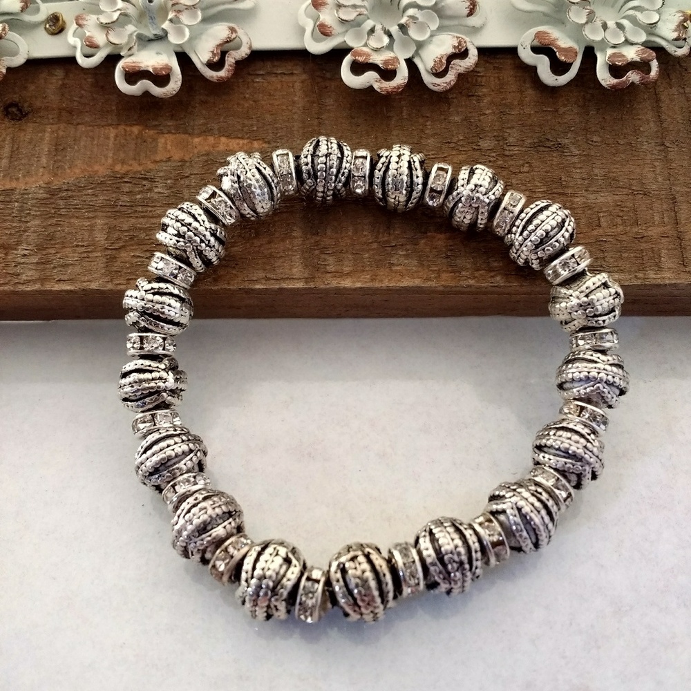 Statement Silver Bracelet